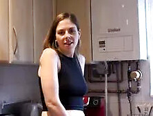 Your Hot Milf Wife Sucks Your Cock In The Kitchen (pov) - Alice Maze