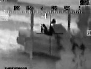 Little Nightvision Fuck with one Helicopter in Irak