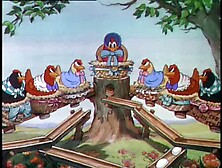 1934 FUNNY LITTLE BUNNIES Vintage Disney Cartoon