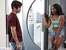 Young Husband Interracially Fucking With His Wife's Black Hot Friend