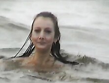 Vladka's first porn an exhibitionist street whore masturbating her brunette pussy with a sex toy