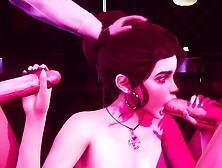 Student fucked by two cocks in the club l 3D anime hentai uncensored SFM