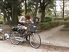 Japanese Having A Sex Bike Ride