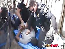 Gay Cops With Big Cocks Fuck Criminal