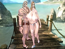 Blade And Soul Slutty Gon Huge Tits Nude Dance 1