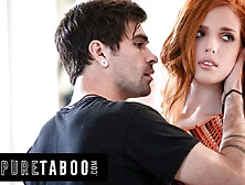 Pure Taboo Scarlett Mae Swallows Her Criminal Ex-Boyfriend's Load Before He's Sent To Jail