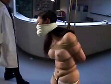 Arimi mizusaki is bound gagged and whipped until she cries