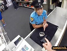 Ms Police Officer Fucked By Pawnkeeper At The Pawnshop