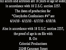 Courtney Cummz suck its at the gloryhole confessional