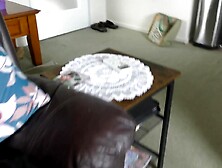 NZ mother I'd like to fuck takes it in each aperture in each room of the abode with obscene creampie ending