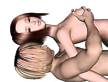 Daring Sex Big Boobs Babe in Lingerie Pleasured