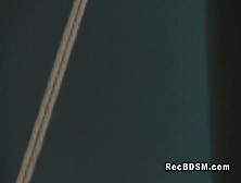 Redhead with tied up big tits bondage vibrator