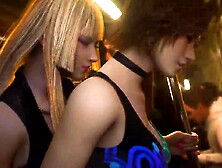 fingered on the tube