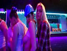 Glamour Pornstars Fucking In A Club At Construction Company Part