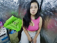 Immigrant Hides on the Pantry and Receives Creampie