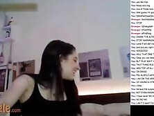 [Omegleud83dudd0a] Dark-Haired Beauty Gives In