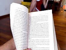 Screwing my stepsister in advance of the Christmas party.  That babe's such a bitch.