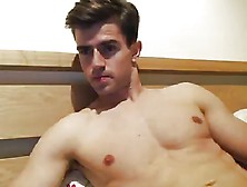 Super Fit Dude Jerks Off On Cam