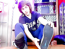 Twink Foot Domination - Elis Ataxxx