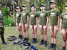 Soldier Training Turns Into an All-Out Gay Orgy