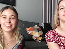 Selvaggia and her adorable girlfriend are masturbating and licking their cherries