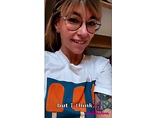 JOI Amateur sex tape from your step sister