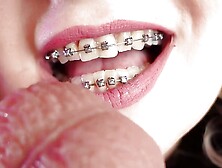 Leather Gloves and Braces Handjob - Point of View POV Video