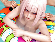 Hatano Miwa's summer beach getaway features hardcore action with her thick booty and tight pussy