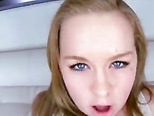 Golden-Haired Haired Blue Eyed Maddy In Pov Act