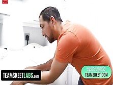 Teamskeet Labs - Lucky Next Door Oils Up And Fucks His