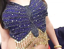 2 attractive tourists first time with indian sweety