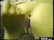 Lesbian hotties playing in a hotel room