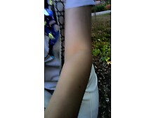 compilation Public Space woman flash Twat Breasts