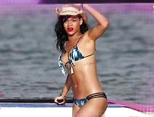 Rihanna - Bikini Booty Surfing compilation