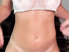 Vicky Stark Nude Sheer Panty Hose PPV Video Leak