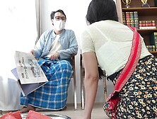 Poor Street Food Girl cheating with Old Headmaster