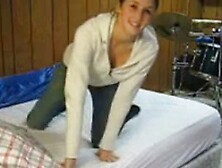 hot teen cassie strips and masterbates for camera