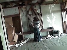 Japanese lesbians strapon in ruins