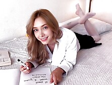 Give my stepsister a cream pie for stupidity - Loly Nebel