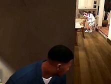 GTA Horny Vouyeur is Sneeking in to Unkown House
