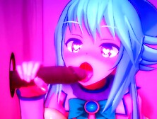 Gloryhole Cocks Fill My Tiny 3d Mouth