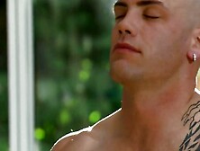 Latina bends for a severe doggystyle penetration on the couch