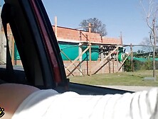 My Uber Friend Lets me Masturbation on the Ride.  Public Exhibitionism