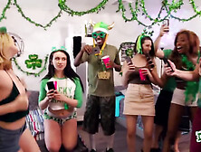 Saint Patricks Day Sex Party With Kali Roses