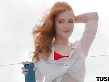 Jia Lissa And Alberto Blanco In Hot Redhead Dped