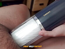 Cheating Pinay Wife Takes Control of Her Lover’s Cock with a Svakom Alex Neo 2 While Her Husband’s Not Home