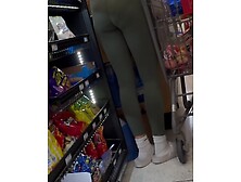 in line behind tight teen booty