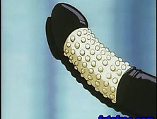 Two hentai dickgirl having a sex contest