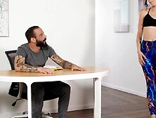 NURU STROKES - Super Sexy Masseuse Victoria Sunshine Gets Her Unshaved Cunt Banged! During A Nuru