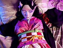 Hard Anal Fuck For The Demon Bitch - Bella Hentaigirl